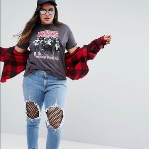 Asos Curver fishnet leggings